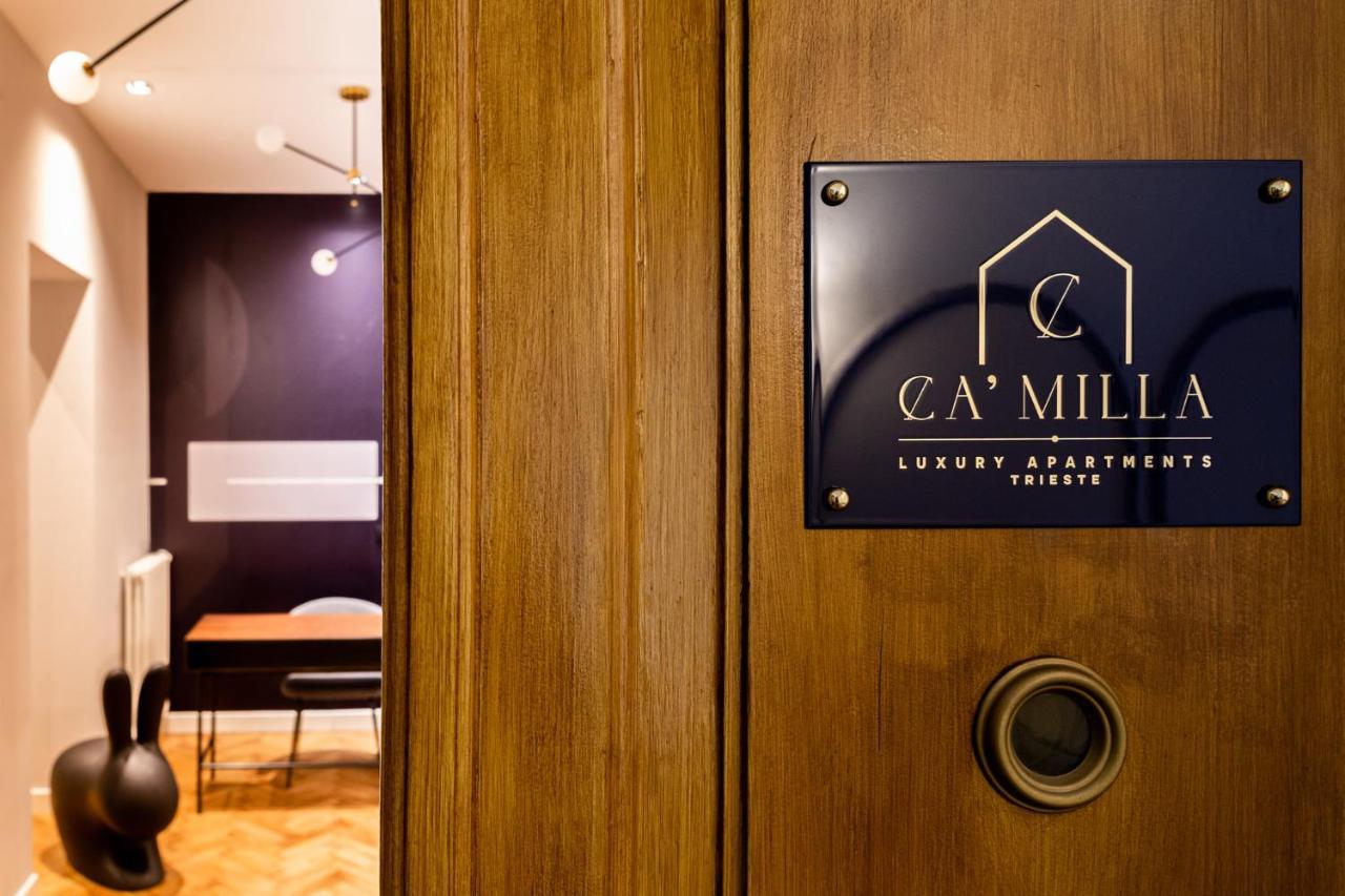 Ca'Milla Luxury Apartments Trieste Eksteriør billede