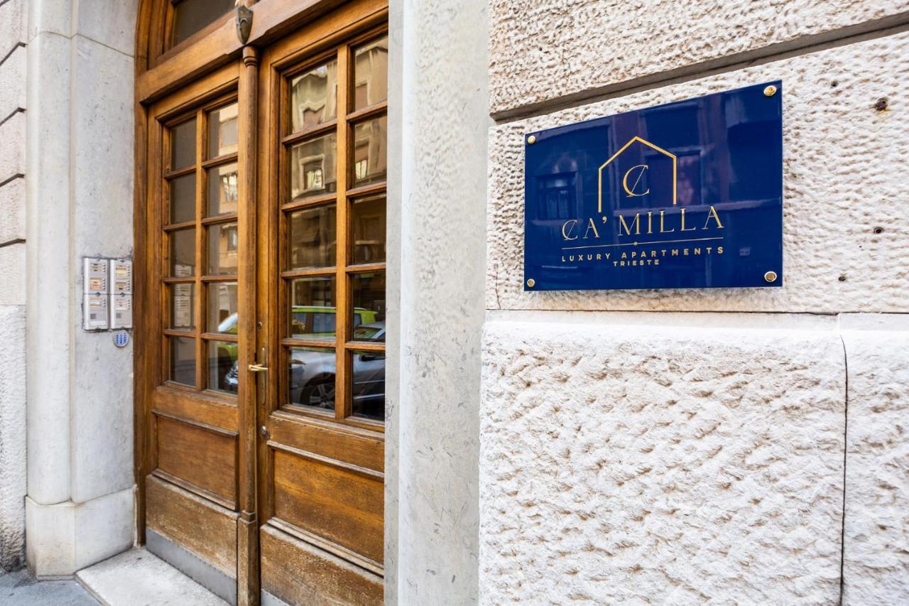 Ca'Milla Luxury Apartments Trieste Eksteriør billede